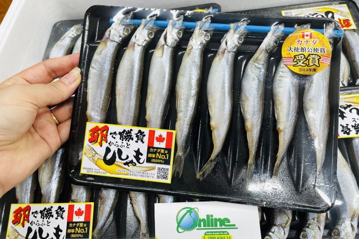 Cá Trứng Một Nắng Nhật Bản- Frozen Dried Caplin