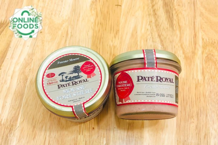 Pate Royal Thịt Hương Nấm Rừng Dạng Nhuyễn 180g