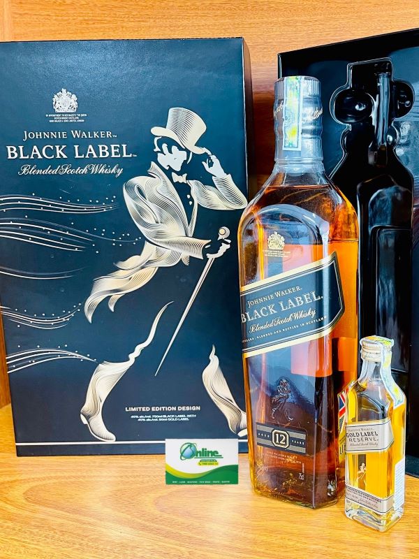 Rượu JW Black Lable Blended Scotch Whissky